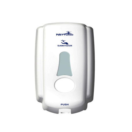 Dispenser sapone T-Small (x ricariche TS800) - capacità 1 L - bianco - Nettuno