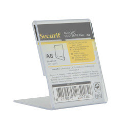 Display a L - 8 x 5,2 x  4,1 cm (A8) - Securit