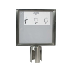 Display A4 per colonnine - Securit