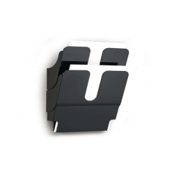 Display da parete Flexiplus - 2 tasche A4 - nero - Durable