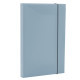 Cartella progetto con elastico HOLOS - 34,5x23,5 cm - dorso 3 cm - azzurro - Fellowes