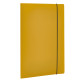 Cartellina 3 lembi HOLOS - PP - 25x35cm - giallo sabbia - Fellowes