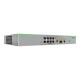 Allied Telesis CentreCOM FS980M/9PS - Switch - L3 - gestito - 8 x 10/100 (PoE+) + 1 x SFP Gigabit combo (uplink) - montabile su