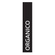 Etichetta adesiva raccolta differenziata - con stampa "ORGANICO" - 50 x 200 mm - vinile - bianco opaco - Medial International