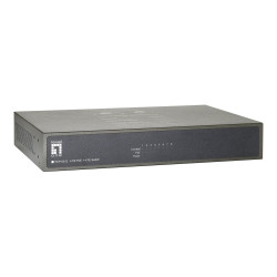 LevelOne FEP-0812 - Switch - unmanaged - 4 x 10/100 (PoE) + 4 x 10/100 - desktop, montabile su rack - PoE