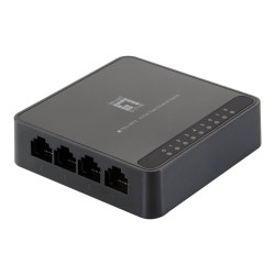 LevelOne FEU-0812 - Switch - unmanaged - 8 x 10/100 - desktop