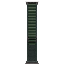 Apple Alpine Loop verde scuro (49 mm) - Large - Titanio nero