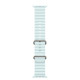 Apple Cinturino Ocean blu ghiaccio (49 mm) - Titanio naturale