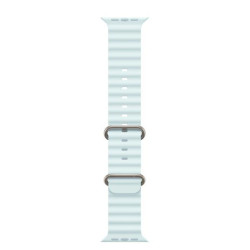 Apple Cinturino Ocean blu ghiaccio (49 mm) - Titanio naturale