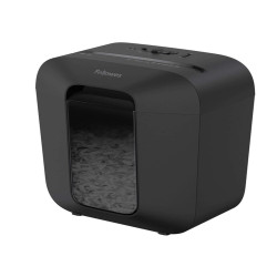 Distruggidocumenti LX-25 - a frammenti - nero - Fellowes