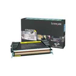 Lexmark - Alta resa - giallo - originale - cartuccia toner LCCP, LRP - per Lexmark C736dn, C736dtn, C736N, X736de, X738de, X738
