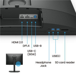 BenQ SW242Q, 61,2 cm (24.1'), 1920 x 1080 Pixel, Full HD, LED, 5 ms, Nero