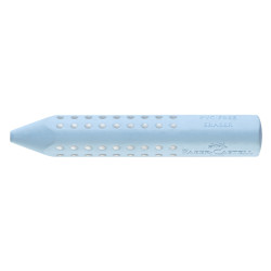 Gomma a forma di matita Grip 2001 - 90 x15 x15 mm - blue - Faber Castell