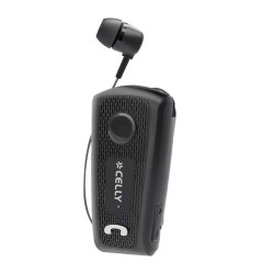 Celly BHCLIP - Wireless Retractable Mono Headset
