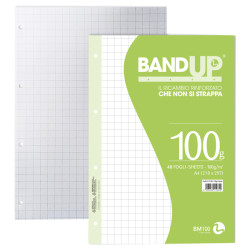 Ricambi BandUP forati rinforzati - A4 - 10mm - 100gr - BM - conf. 40 pezzi