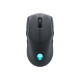 Alienware Tri-Mode Gaming Mouse AW720M - Mouse - ottica - 8 pulsanti - senza fili, cablato - USB, 2.4 GHz, Bluetooth 5.1 - Dark
