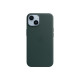 Apple - Cover per cellulare - Compatibilità MagSafe - pelle - verde foresta - per iPhone 14
