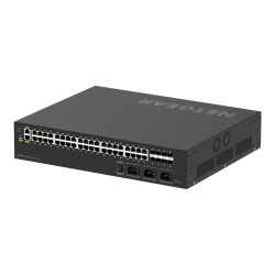 NETGEAR AV Line M4250-40G8XF-PoE++ - Switch - L3 - gestito - 40 x 10/100/1000 (PoE++) + 8 x 1 Gigabit / 10 Gigabit SFP+ - fluss