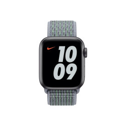 Apple 40mm Nike Sport Loop - Cinturino per orologio per smartwatch - Regular size - ossidiana sfumata - per Watch (38 mm, 40 mm