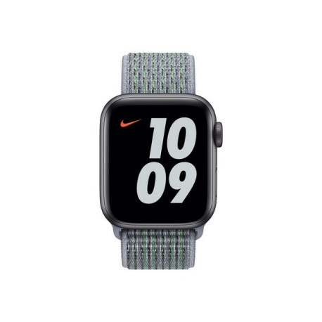 Apple 40mm Nike Sport Loop - Cinturino per orologio per smartwatch - Regular size - ossidiana sfumata - per Watch (38 mm, 40 mm