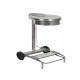 Carrello portasacco - 54,6x60xH94cm - con ruote - 110L - acciaio inox - Stilcasa