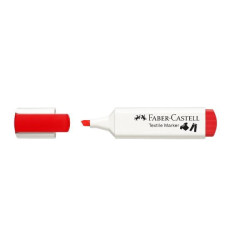 Faber Castell MARKER PER TESSUTI COLORE ROSSO