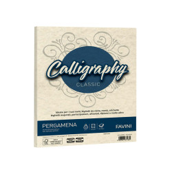 Carta Calligraphy Pergamena - A3 - 190 gr - naturale 06 - Favini - conf. 250 fogli