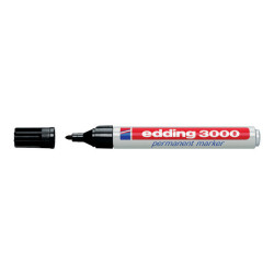 edding 3000 - Marcatore - permanente - nero - 1.5-3 mm