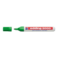 edding 3000 - Marcatore - permanente - verde - 1.5-3 mm
