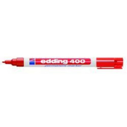 Edding 400 MARCATORE PERMANENTE PUNTA FINE TONDA ROSSO