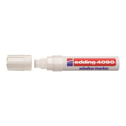 edding 4090 window - Marcatore - per vetro, pannello - bianco - inchiostro base acqua - 4-15 mm
