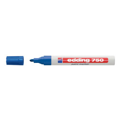 edding 750 paint - Marcatore - permanente - blu - inchiostro pigmentato - 2-4 mm
