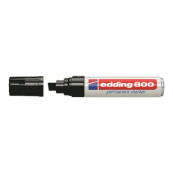 edding 800 - Marcatore - permanente - per vetro, metallo, plastica - nero - 4-12 mm