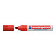edding 800 - Marcatore - permanente - per vetro, metallo, plastica - rosso - 4-12 mm