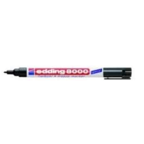 Edding 8000 MARCATORE RESISTENTE AL GELO PUNTA TONDA NERA