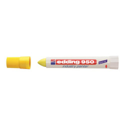 edding 950 industry - Pennarello indelebile - permanente - giallo - 10 mm