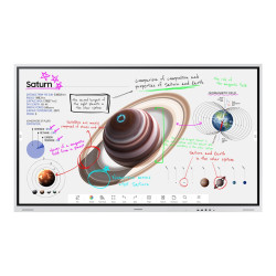 Samsung Flip Pro WM75B - 75" Categoria diagonale WMB Series Display LCD retroilluminato a LED - interattiva - con touch screen 