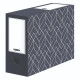 Fellowes Contenitore archivio dorso 10 DECOR 100MM TRANSFER FIL-URBAN GREY