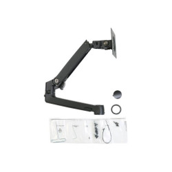 Ergotron LX - Componente di montaggio (braccio snodato, flangia di serraggio, estensione) - Tecnologia brevettata Constant Forc