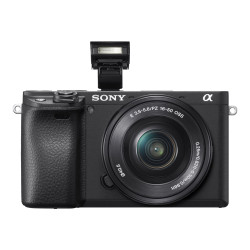 Sony a6400 ILCE-6400L - Fotocamera digitale - senza specchio - 24.2 MP - APS-C - 4K / 30 fps - 3zoom ottico x obiettivo da 16-5