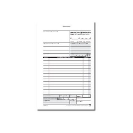 Data Ufficio - Modulo di trasporto - 33 fogli - 148 x 215 mm - tripla - senza carbonio