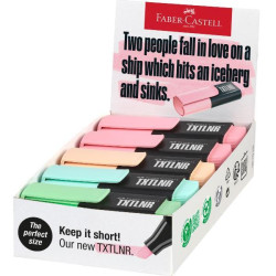Faber Castell EVIDENZIATORI MINI TXTLNR PASTEL COLORI ASSORTITI