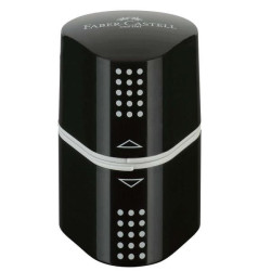 Faber Castell TEMPERAMATITE GRIP 2001 TRE FORI-NERO