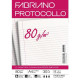 Fabriano CARTA PROTOCOLLO A4 80g 30ff - RIG C