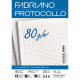 Fabriano CARTA PROTOCOLLO A4 80g 30ff - RIG Q