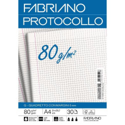 Fabriano CARTA PROTOCOLLO A4 80g 30ff - RIG Q