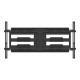 Neomounts WL40-550BL18 - Kit montaggio (montaggio a muro) - video full-motion - per TV - nero - dimensione schermo: 43"-75"
