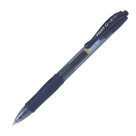 Roller gel a scatto G-2+ - punta 0,7mm - blu scuro - Pilot