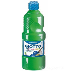 Giotto FLACONE 500ML TEMPERA ACRILICA VERDE