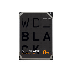 WD_BLACK WD8002FZWX - HDD - 8 TB - interno - 3.5" - SATA 6Gb/s - 7200 rpm - buffer: 128 MB